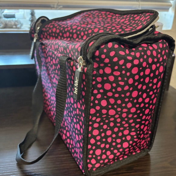 PINK PODKA DOT LUNCH BAG - Picture 1 of 4